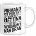 Bettina Tasse Geschenk Niemand Ist Perfekt Bettina Verdammt Nah Dran Geschenkidee Weiß Trendation