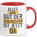 Schlagzeugspieler Schlagzeuger Schlagzeug Tasse Geschenk Lustige Geschenkidee Spruch Der Schlagzeuger Ist Jetzt Da Rot Trendation