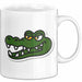Krokodil Tier Tasse Geschenk Lustige Geschenkidee Spruch Weiß Trendation