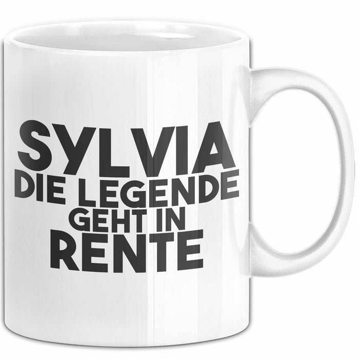 Sylvia Tasse Sylvia – Die Legende Geht In Rente Geschenk