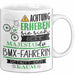 BMX-Fahrerin Tasse Geschenk Lustiger Spruch Bitte Erheben Sie Sich Seine Majestät Die BMX-Fahrerin Betritt Den Raum Weiß Trendation