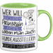 Hundeausstellerin Tasse Geschenk Spruch Wer Will Schon Prinzessin Sein Wenn Man Auch Hundeausstellerin Sein Kann Grün Trendation