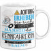 Rennfahrerin Tasse Geschenk Lustiger Spruch Bitte Erheben Sie Sich Seine Majestät Die Rennfahrerin Betritt Den Raum Weiß Trendation
