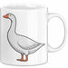 Gans Tier Gänse Bauer Tasse Becher Geschenk Lustige Geschenkidee Spruch Weiß Trendation