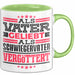 Schwiegervater Tasse Geschenk Geburtstag Bester Schwiegerpapa Geschenkidee Becher Grün Trendation