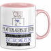 Plattenladenbesitzerin Weil Es Keinen Schöneren Beruf Gibt Tasse Geschenk für Eine Plattenladenbesitzerin Lustig Rosa Trendation