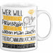Tierkommunikatorin Tasse Geschenk Spruch Wer Will Schon Prinzessin Sein Wenn Man Auch Tierkommunikatorin Sein Kann Weiß Trendation