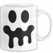 Lächeln Halloween Feier Tasse Geschenk Lustige Geschenkidee Spruch Weiß Trendation