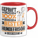Hundefrisör Geschenk Lustiger Spruch für Hundefrisör Geschenkidee Bester Hundefrisör Der Welt Rot Trendation