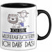 Geschenk für Wildtieraufzüchterin Tasse Lustige Geschenkidee Geburtstag Ich Bin Wildtieraufzüchterin Ich Darf Das Trendation