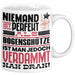 Bogenschütze Geschenk Tasse Lustige Geschenkidee für Bogenschütze Geburtstag Kaffee-Becher Niemand Ist Perfekt Aber Als Bogenschütze Ist Man Nah Dran Weiß Trendation