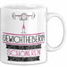 Gewichtheberin Weil Es Keinen Schöneren Beruf Gibt Tasse Geschenk für Eine Gewichtheberin Lustig Weiß Trendation