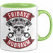 Automechaniker Tasse Geschenk Fridays For Hubraum Techniker Grün Trendation