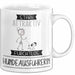 Hundeausführerin Tasse Geschenk Becher Stark Attraktiv Furchtlos Hundeausführerin Lustige Geschenkidee Weiß Trendation