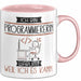 Programmiererin Tasse Geschenk Ich Bin Programmiererin Warum Weil Ich Es Kann Geschenkidee Geburtstag Rosa Trendation