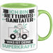 Rettungssanitäter Tasse Geschenk für Rettungssanitäter Geburtstag Lustiger Spruch Kaffee-Becher Was Ist Deine Superkraft Grün Trendation