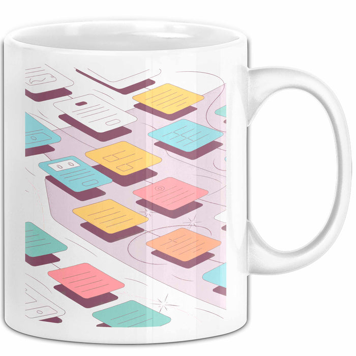 UX Designer Tasse Geschenk Lustige Geschenkidee Spruch Für User Experience Profis Weiß Trendation