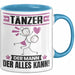 Tänzer Tasse Geschenk für Tänzer Der Mann Der Alles Kann Geschenkidee zum Geburtstag Blau Trendation