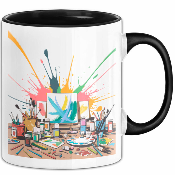 Kunststudent Tasse Geschenk Lustige Geschenkidee Spruch Für Kreative Seelen Trendation