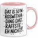 Roswitha Tasse Geschenk Dat Is So'n Roswitha Ding Dat Raffste Eh Nicht Geschenkidee Becher mit Name Rosa Trendation
