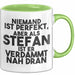 Stefan Tasse Niemand Ist Perfekt, Aber Als Stefan Ist Er Verdammt Nah Dran Grün Trendation