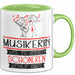 Musikerin Weil Es Keinen Schöneren Beruf Gibt Tasse Geschenk für Eine Musikerin Lustig Grün Trendation