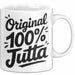 Jutta Tasse Geschenk Original 100% Jutta Geschenkidee Geburtstag Weiß Trendation