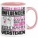 Influencer Geschenk Tasse Geschenkidee für Influencer Geburtstag Lustiger Spruch Ich Bin Influencer Ich Kann Es Dir Erklären Aber Nicht Für Dich Verstehen Funny Rosa Trendation
