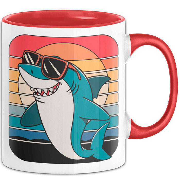 Wal Tier Tasse Geschenk Lustige Geschenkidee Spruch Rot Trendation
