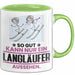 Langläufer Geschenk Tasse So Gut Kann Nur Ein Langläufer Aussehen Geschenkidee Kaffee-Becher Grün Trendation