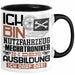 Nutzfahrzeugmechatroniker Ausbildung Tasse Geschenk Ich Bin Nutzfahrzeugmechatroniker In Der Ausbildung Ich Darf Das Geschenkidee Spruch Schwarz Trendation