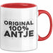 Antje Tasse Original 100% Antje Geschenk Rot Trendation