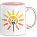 Solarenergie Fan Tasse Geschenkidee für Erneuerbare Energie Rosa Trendation