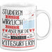 Kitesurferin Tasse Lustiges Geschenk Studieren Kann Wirklich Jeder Nur Die Besten Werden Kitesurferin Weiß Trendation