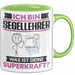 Segellehrer Tasse Geschenk für Segellehrer Geburtstag Lustiger Spruch Kaffee-Becher Was Ist Deine Superkraft Grün Trendation