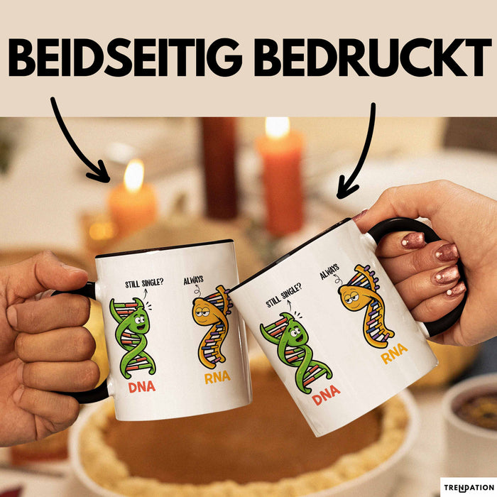 Naturwissenschaft Biologie Lehrer Biologe Tasse Geschenk Lustige Geschenkidee Spruch Immer Noch Single Trendation