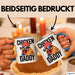 Huhn Tier Bauer Tasse Becher Geschenk Lustige Geschenkidee Spruch Hühnerpapa Blau Trendation
