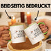 Gans Tasse Geschenk Peace Was Never An Option Humor Kaffee-Becher Grün Trendation