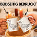 Gans Tier Gänse Bauer Tasse Becher Geschenk Lustige Geschenkidee Spruch Weiß Trendation