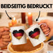 Deutschland Deutschlandflagge Herz Tasse Geschenk Lustige Geschenkidee Spruch Rosa Trendation