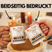 Reiter Geschenk Tasse Ich Bin Reiter Aber Sag Doch Einfach Superheld Lustige Geschenkdiee für Reiter Kaffee-Becher Rot Trendation