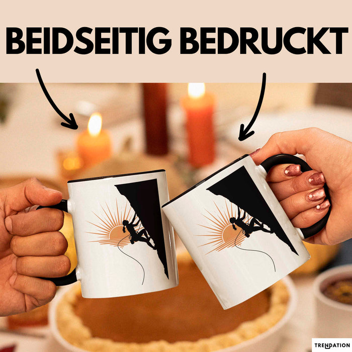 Kletterer Tasse Geschenk Lustige Geschenkidee Spruch Für Fels Jäger Trendation