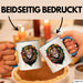 Löwe Tier Kopfhörer Sonnenbrille Tasse Geschenk Lustige Geschenkidee Spruch Blau Trendation