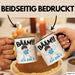 Tasse BÄÄM Ich bin 7 Kindergeburtstagsgeschenk mit DabTanz Schwarz Trendation