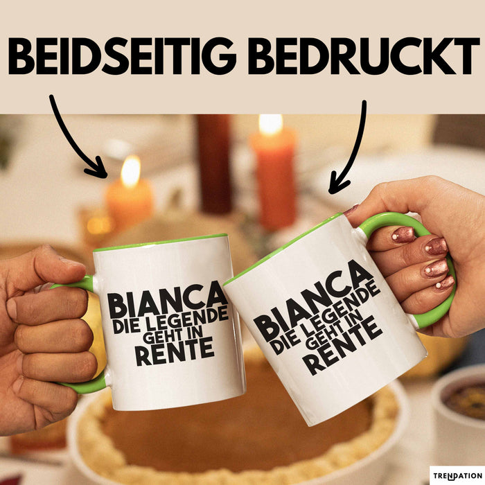 Bianca Tasse Bianca – Die Legende Geht In Rente Geschenk