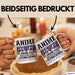 Anime Tasse Geschenk Realitätsflucht Lustiger Spruch Manga Fans Rosa Trendation