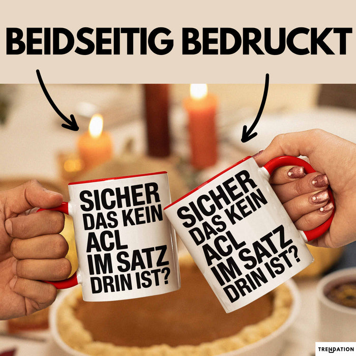 Lateinlehrer Unterricht Tasse Geschenk Lustige Geschenkidee Spruch Sicher Das Kein Aci Im Satz Drin Ist Rot Trendation