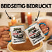 Rettungssanitäter Tasse Geschenk Rettungssantatäter Spruch Notarzt Geschenkidee Kaffee-Becher Blau Trendation