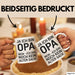 Opa Tasse Geschenk Ja Ich Bin Opa Aber Kein Alter Mann Geschenkidee Vatertag Weiß Trendation