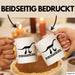 Pinosaurier Pi + Dinosaurier Tasse Geschenk Lustiger Mathe Becher Rosa Trendation